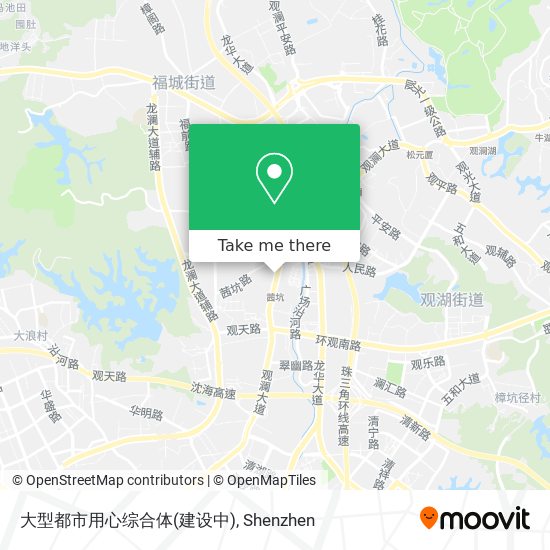 大型都市用心综合体(建设中) map