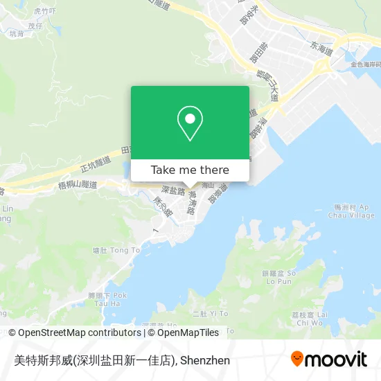美特斯邦威(深圳盐田新一佳店) map