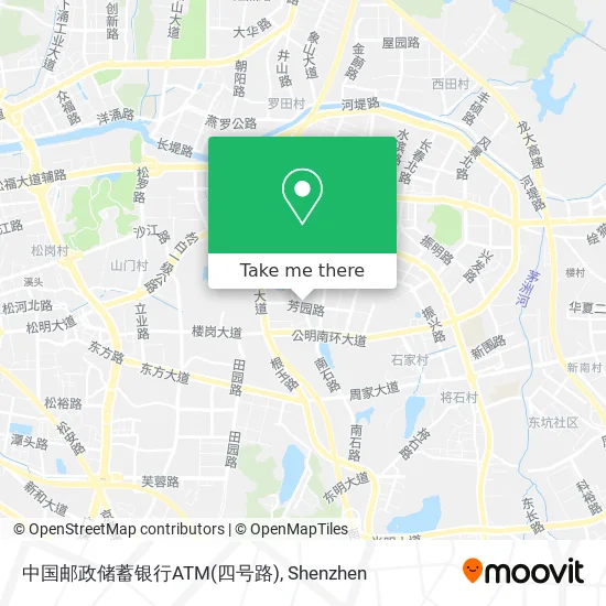 中国邮政储蓄银行ATM(四号路) map