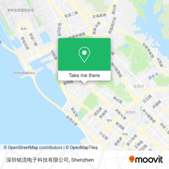 深圳铭流电子科技有限公司 map