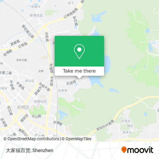 大家福百货 map