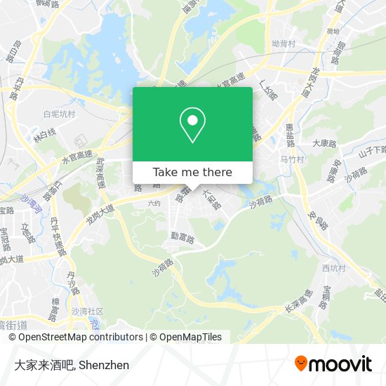 大家来酒吧 map