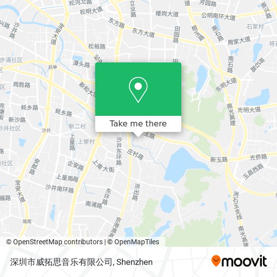 深圳市威拓思音乐有限公司 map