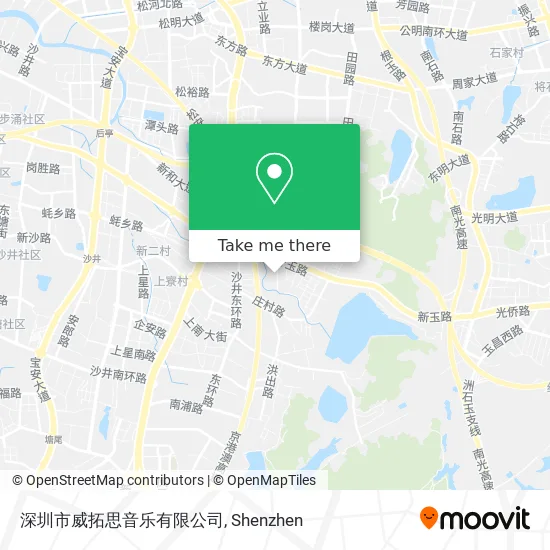 深圳市威拓思音乐有限公司 map