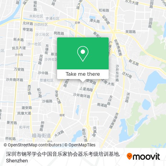 深圳市钢琴学会中国音乐家协会器乐考级培训基地 map