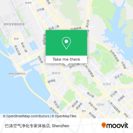 巴涤空气净化专家体验店 map