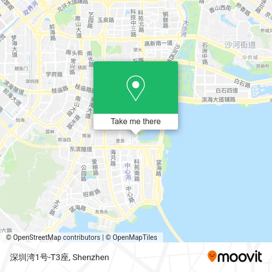 深圳湾1号-T3座 map