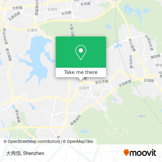 大拇指 map