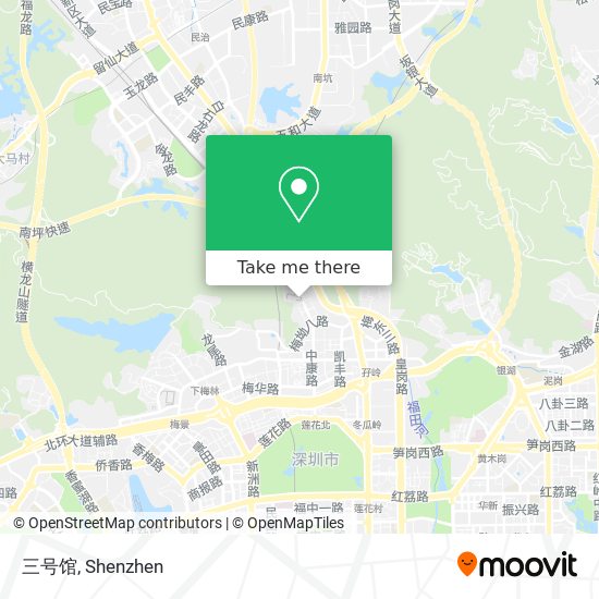 三号馆 map