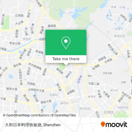 大和日本料理铁板烧 map