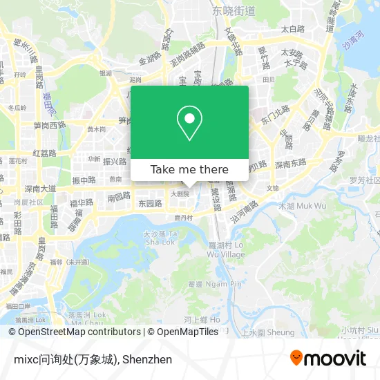 mixc问询处(万象城) map