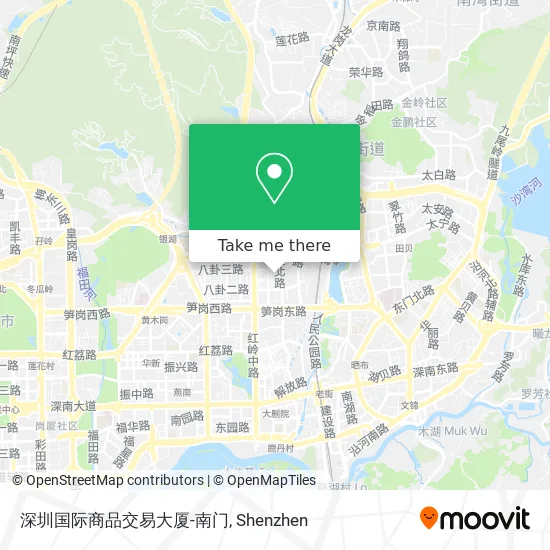 深圳国际商品交易大厦-南门 map