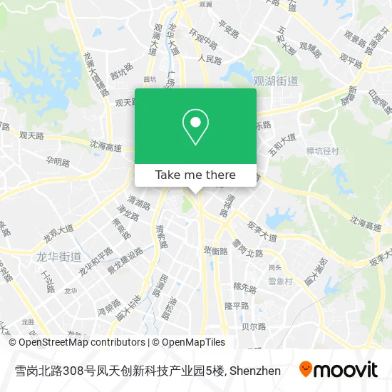 雪岗北路308号凤天创新科技产业园5楼 map