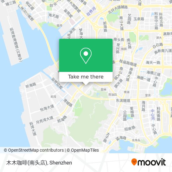 木木咖啡(南头店) map