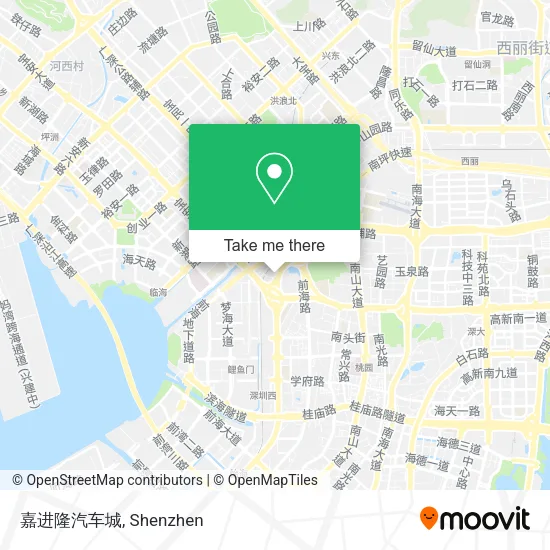 嘉进隆汽车城 map