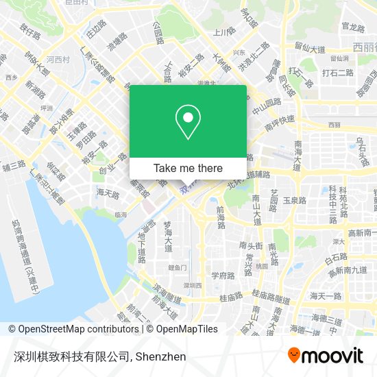 深圳棋致科技有限公司 map