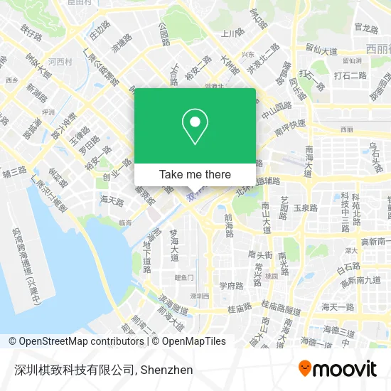 深圳棋致科技有限公司 map