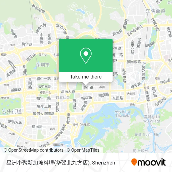 星洲小聚新加坡料理(华强北九方店) map