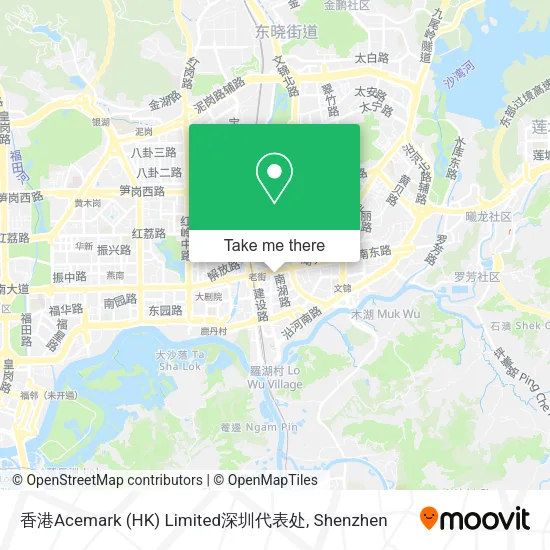 香港Acemark (HK) Limited深圳代表处 map