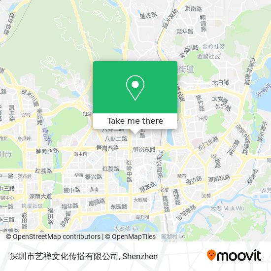 深圳市艺禅文化传播有限公司 map