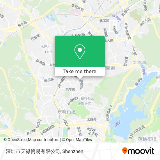 深圳市天禄贸易有限公司 map