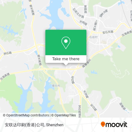 安联达印刷(香港)公司 map