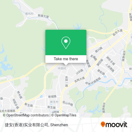 捷安(香港)实业有限公司 map