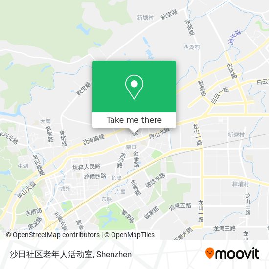 沙田社区老年人活动室 map