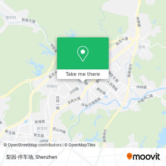 梨园-停车场 map