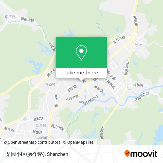 梨园小区(兴华路) map