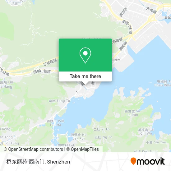 桥东丽苑-西南门 map