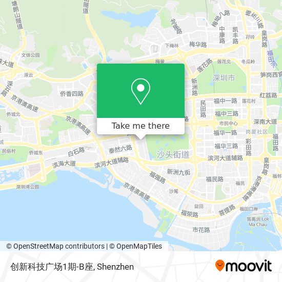 创新科技广场1期-B座 map