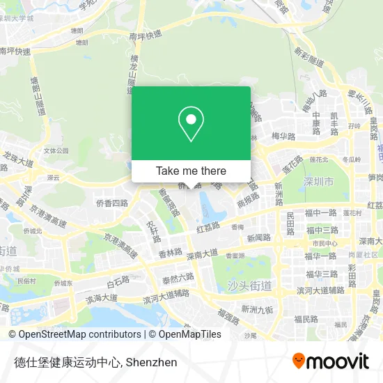 德仕堡健康运动中心 map