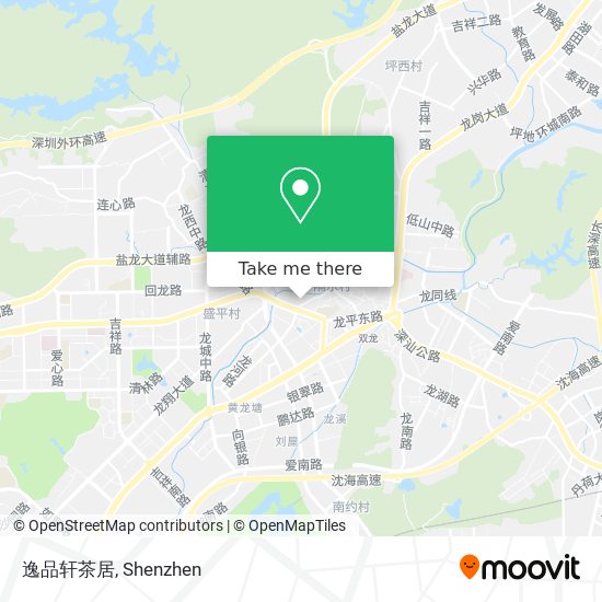 逸品轩茶居 map