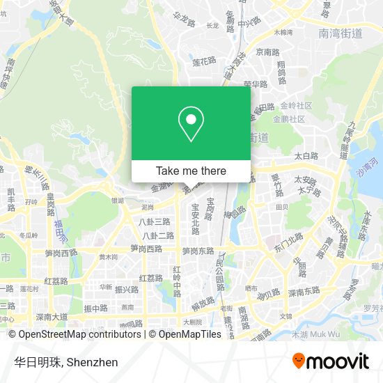 华日明珠 map
