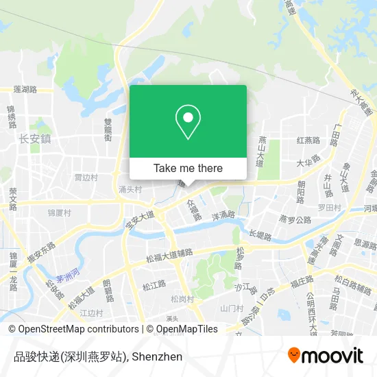 品骏快递(深圳燕罗站) map