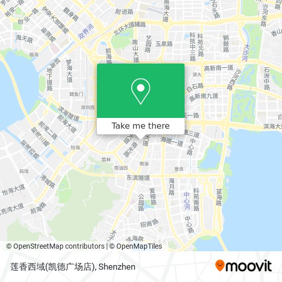 莲香西域(凯德广场店) map