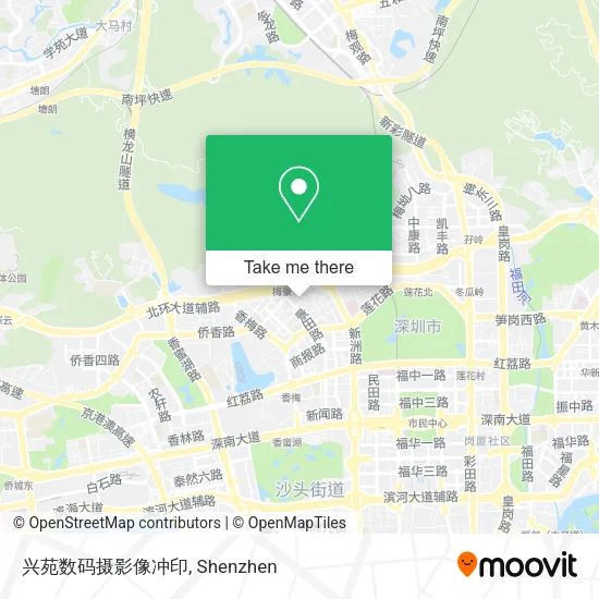 兴苑数码摄影像冲印 map