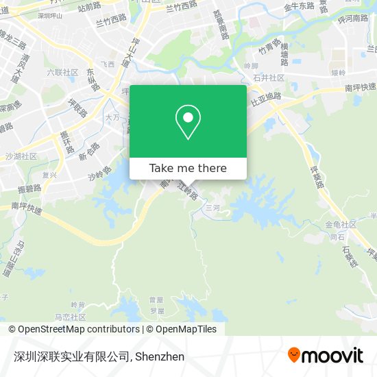 深圳深联实业有限公司 map