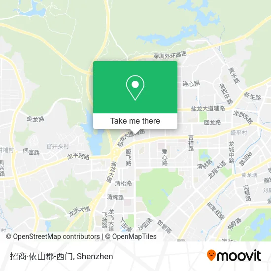 招商·依山郡-西门 map