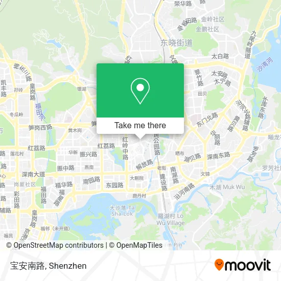 宝安南路 map
