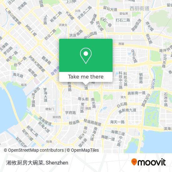 湘攸厨房大碗菜 map