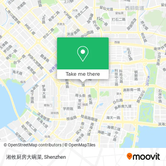 湘攸厨房大碗菜 map
