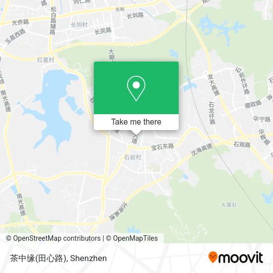 茶中缘(田心路) map