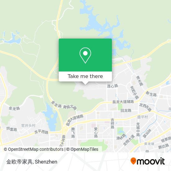 金欧帝家具 map