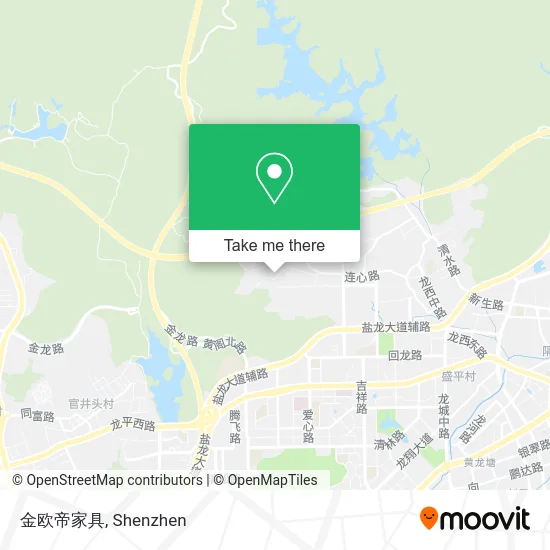 金欧帝家具 map
