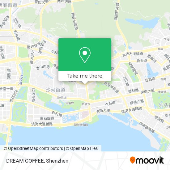 DREAM COFFEE map