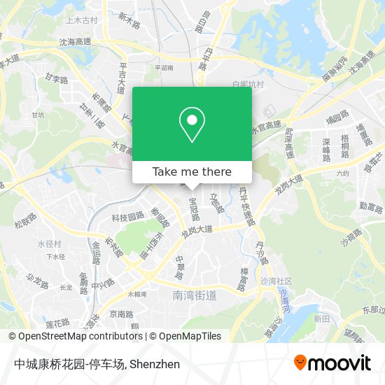 中城康桥花园-停车场 map