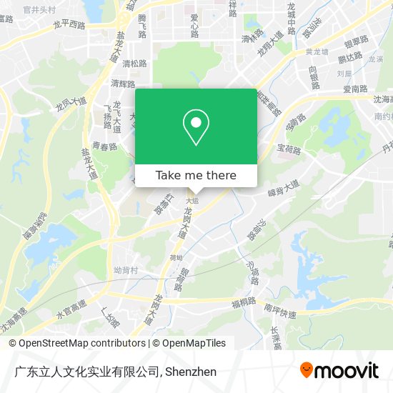 广东立人文化实业有限公司 map