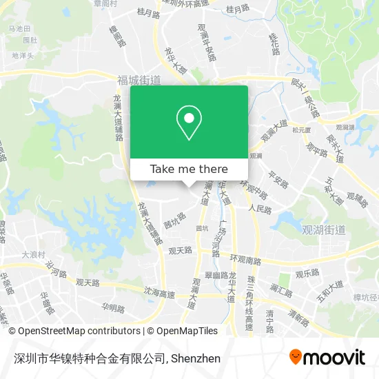 深圳市华镍特种合金有限公司 map